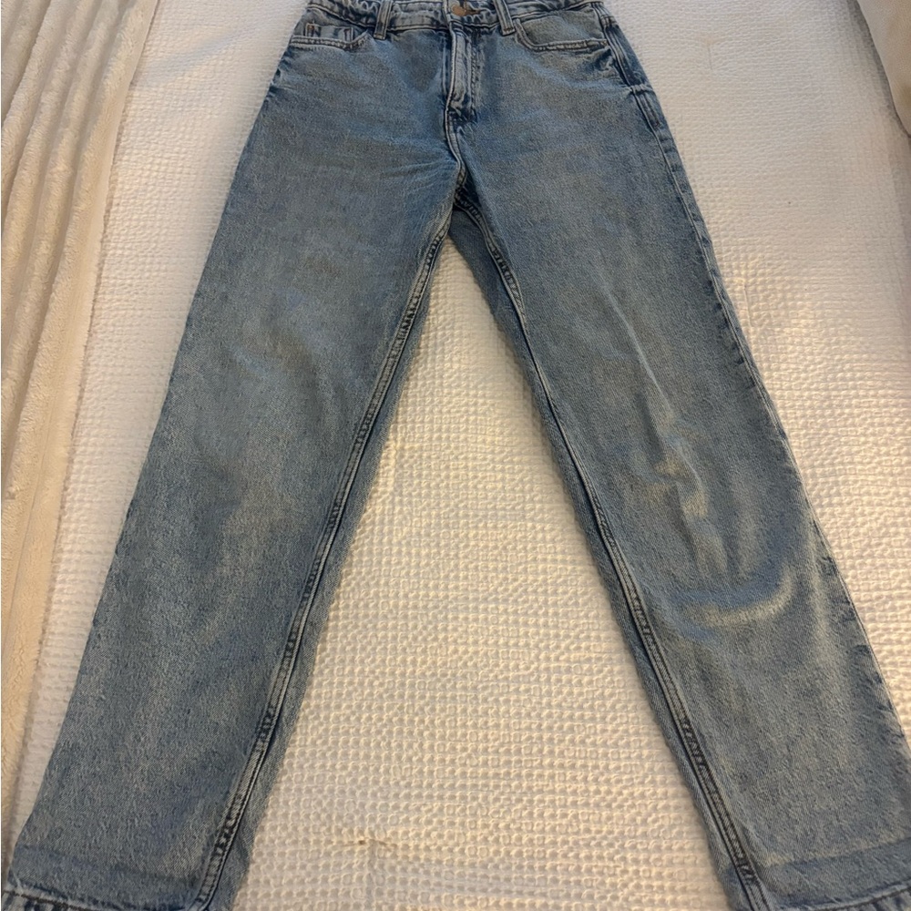 Zara Light Blue Denim Jeans